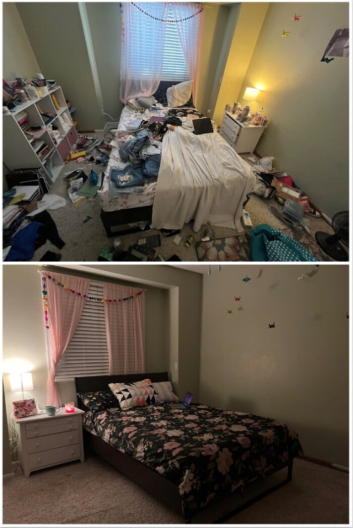 Complete Living Area Declutter & Deep Clean